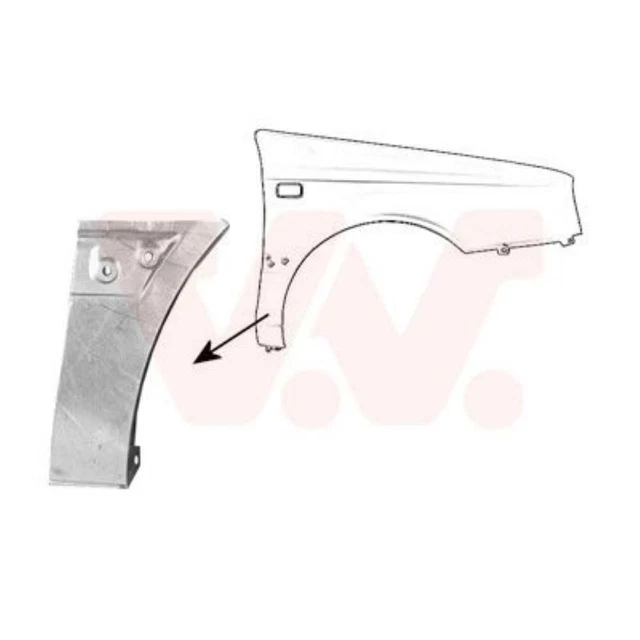 Van Wezel 3389434 Pare-Boue Aile Avant Droite Pour Nissan Qashqai J10