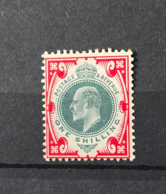 Gb Queen Victoria Sg 257 1S Dull Green And Carmine M/Mint