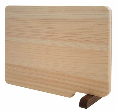 Wooden Cutting Board with Stand ese cypress Hinoki