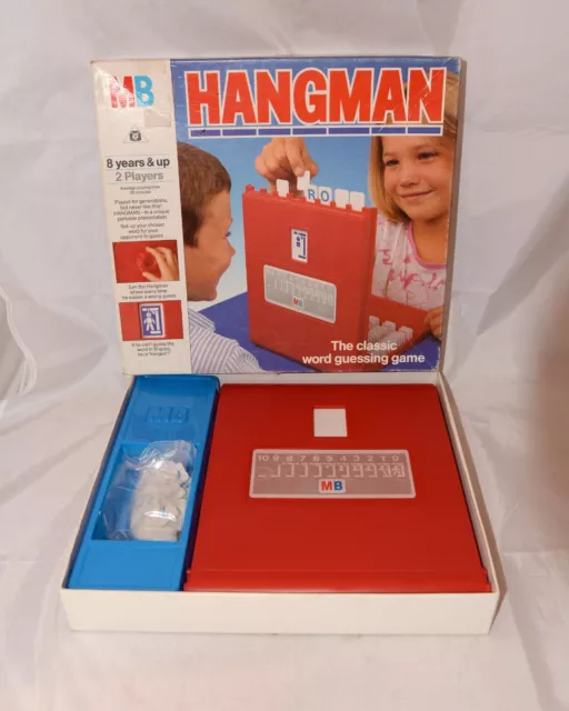 MB Games Vintage 1993 Hangman Game