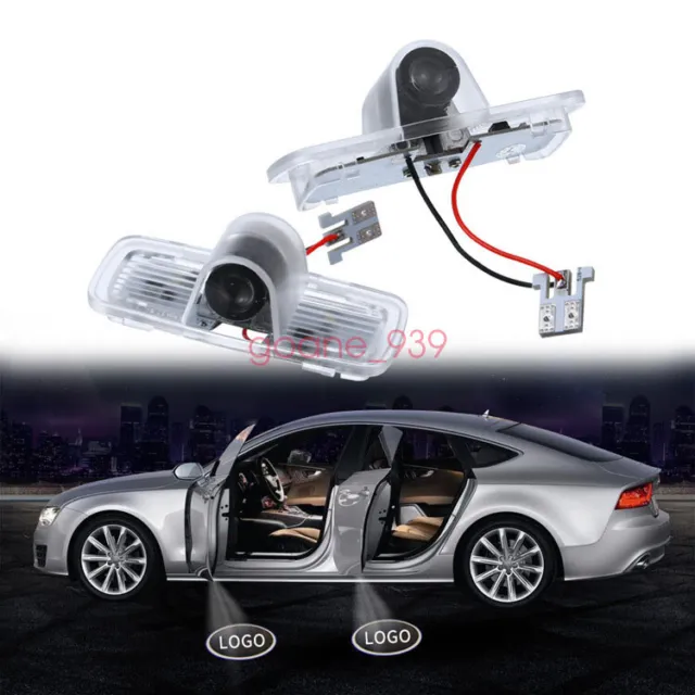 2X LED CAR Door Light Projector Step Courtesy Ghost Shadow Laser