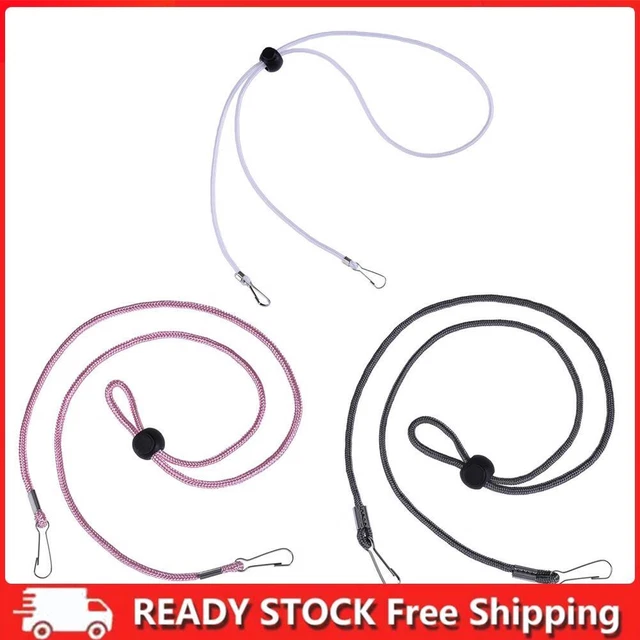 Polyester Face Cover Lanyard Adjustable Eyeglasses Straps Unisex for Kids Adults
