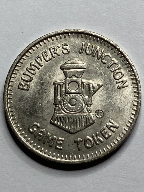 Vintage Bumper's Junction Game Token Marietta Georgia Defunct #rL2