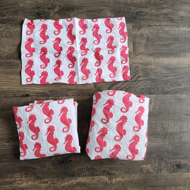 The Land of Nod 3 Piece Crib/toddler Bed Sheet Set