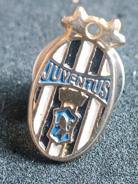 Spilla Ufficiale Juventus FC - Stemma In Metallo Smaltato, 20x10mm, Per Tifosi E Collezionisti - Foto 5