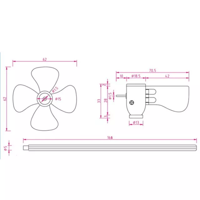 Gute Qualität LED Lehrwerkzeuge Windgenerator Unterrichtsinstrumente 1pc