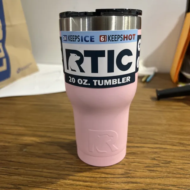 RTIC 20 oz Tumbler Hot Cold Double Wall Vacuum Insulated 20oz NAVY