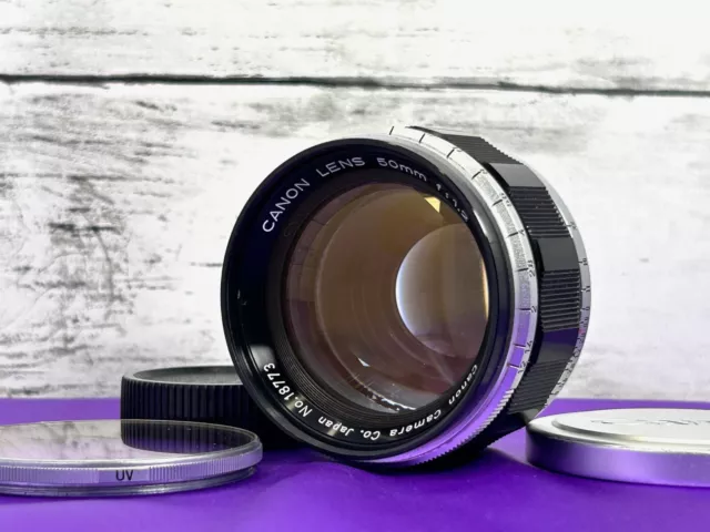 Cla' [ Quasi Mint] Canon 50mm f1.2 Lente Ltm L39 Leica Vite Supporto Da Giappone