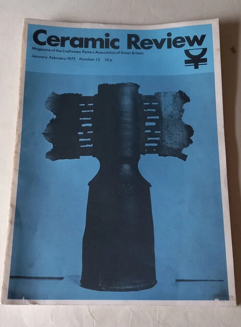 Revisión de cerámica. No.13. Enero-febrero 1972.