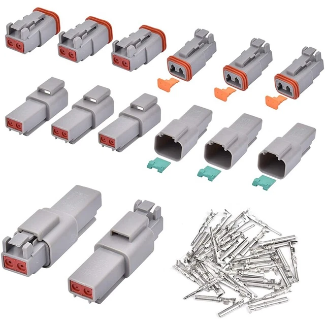 Cavo Elettrico Spina 8 Seppe 2 Pin 16-20 AWG Impermeabile Sigillato B2Q7