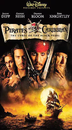 Pirates of the Caribbean The Curse of the Black Pearl UMD PSP Movie Johnny Depp