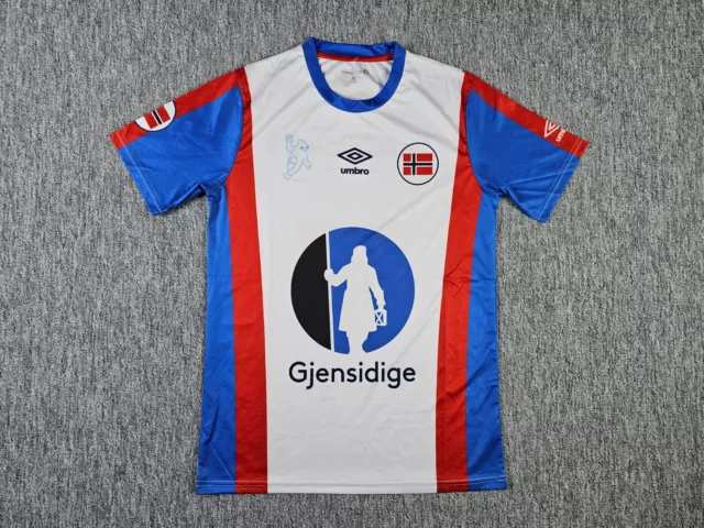 Norway Handball Jersey Trikot Umbro Size M Mens Gjensidige Shirt Short Sleeve