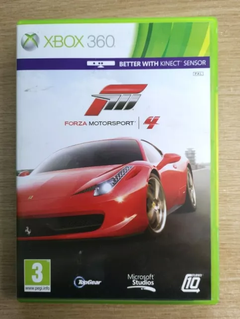 Forza Motorsport 4 2 Disc Microsoft Xbox 360 Game FREE P&P