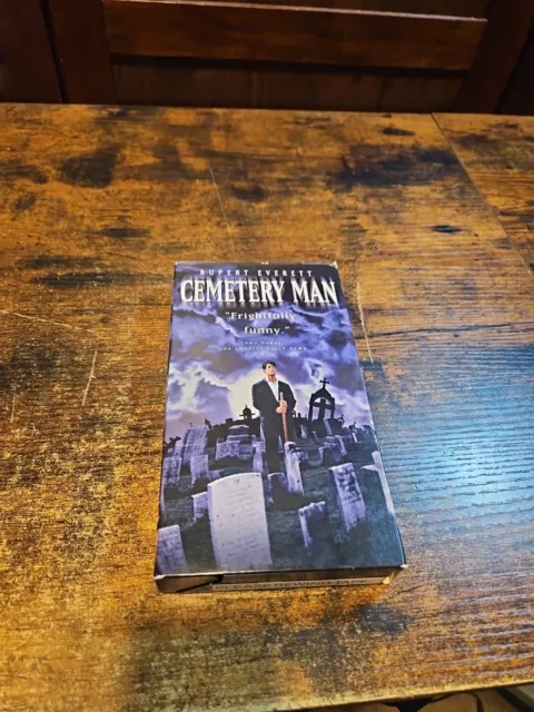 CEMETERY MAN (VHS, 1996) Rupert Everett Zombies Cult Gore Rare Michele ...