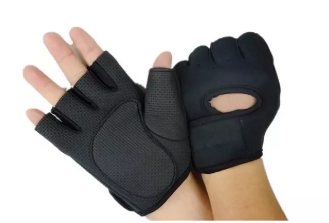 Fitness Handschuhe Trainingshandschuhe Neopren Handschuh Kraft Training Sport 3