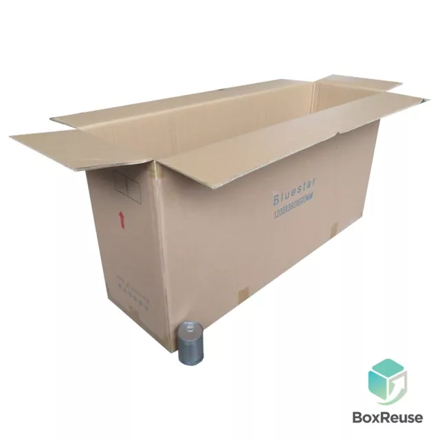 Pallet of 140 x Bike Boxes Cardboard Boxes 1200x360x600mm Double Walled Pallet of 140 x Bike Boxes Cardboard Boxes 1200x360x600mm Double Walled