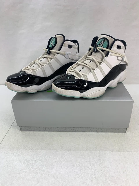 Nike Air Jordan 6 Rings Tropical Twist White Concord Size 10.5 Used
