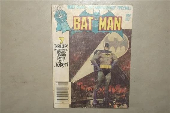 VINTAGE 1979 BATMAN COMIC BOOK BLUE RIBBON DIGEST #2 BEST OF DC 40th ANN 100 PGS