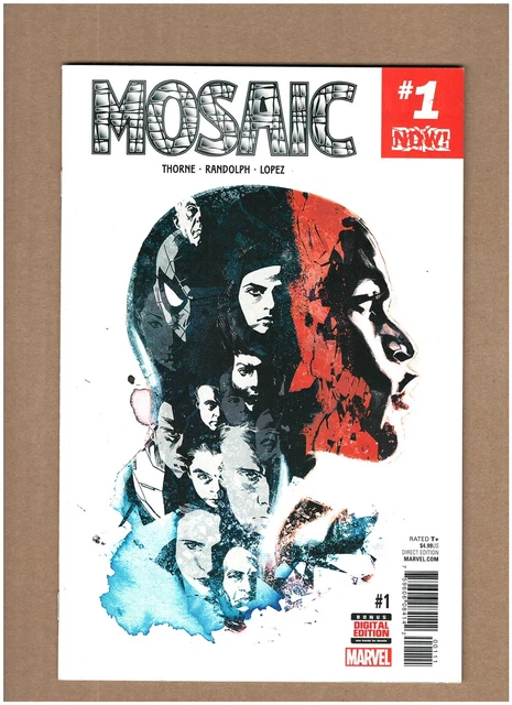 Mosaic #1 Marvel NOW! Inhumans 2016 NM- 9.2