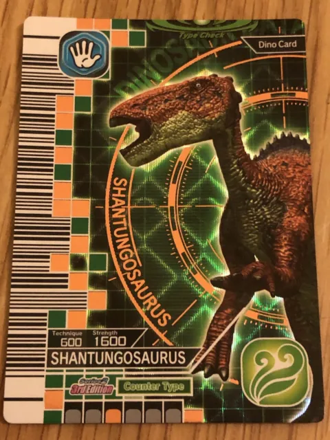 Dinosaur King Bronze Shantungosaurus Series 2 3rd Edition Card