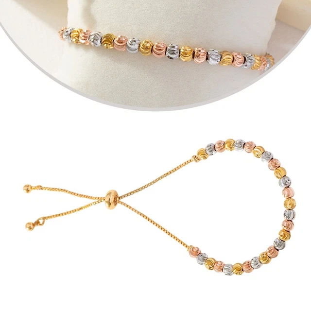 Bracelet 3 En 1 Desigual Femme - Multicolore, Métal Vieilli, Très Bon état