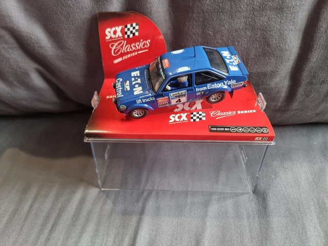 QQ 63550 SCX Classics Ford Escort Mkii Lombard Rally #1 Eaton Yale