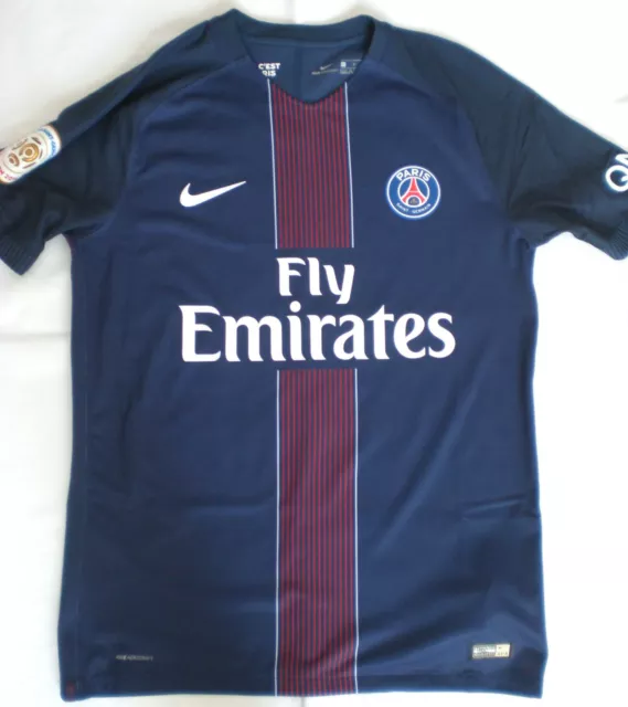 Paris Saint-Germain PSG Di Maria Home Vapor Match Shirt 2016-17