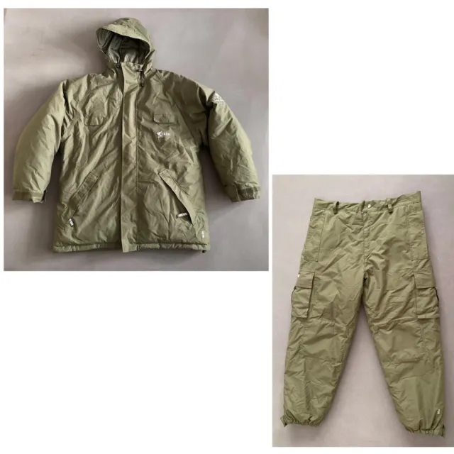 Nash Zero Tolerance Down Winter Suit Jacket & Trousers Carp Fishing Medium M