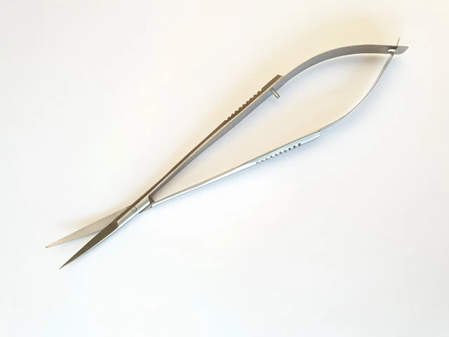 Spring Scissors For Aquarium Plants, 7" ( 17.5Cm) Quality Stainless , Curved Tip