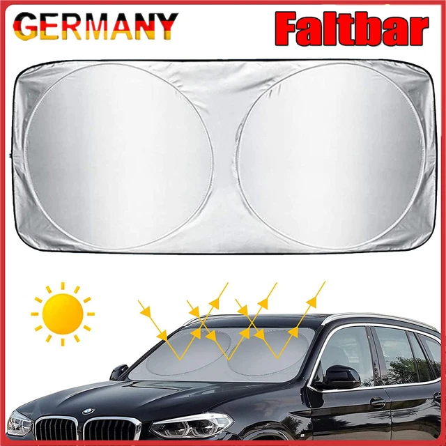 86CMx160CM Sonnenblende Auto Front/Heckscheibe Innen UV Sonnenschutz Faltbar DHL