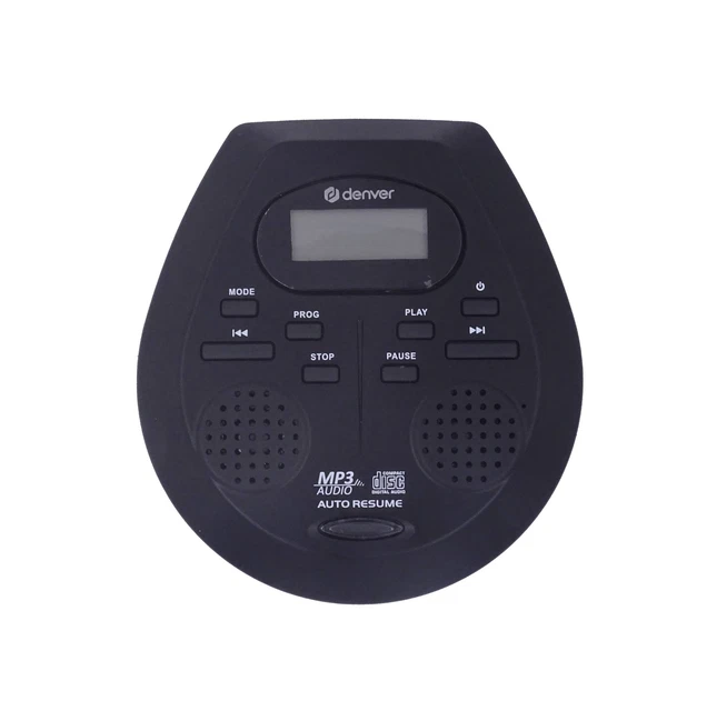 DENVER® Tragbarer CD-Player mit eingebauten Lautsprechern