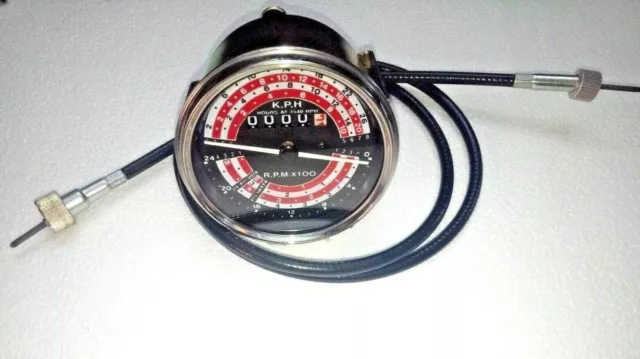 Massey Ferguson Tractor Tachometer Tacho Cable MF 165 175 178 180, IND 50