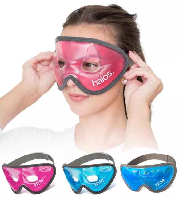 Masque Yeux Froid et Chaud en Gel – Masque Yeux Premium Réutilisable – Masque...