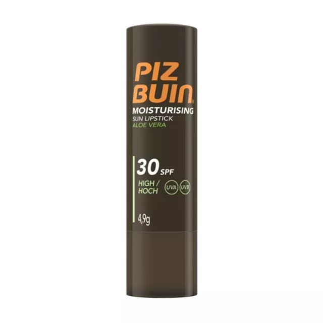 Piz Buin Moisturising Sun Lipstick 4.9g SPF 30 High - UVA/ UVB Protection