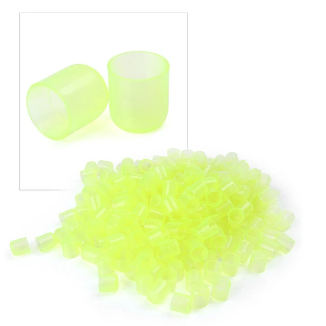 1000X  9.5mm Spirited Queen Rearing Equipment Beekeeping Queen Cell Cups Plastic