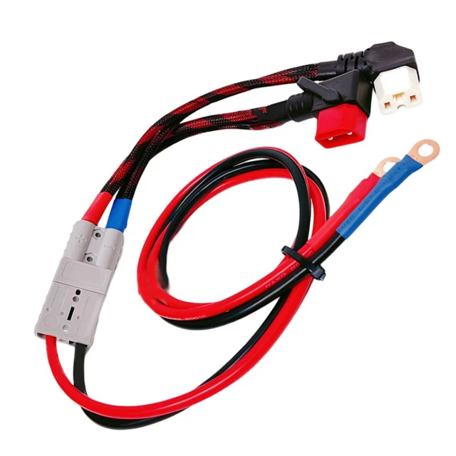 Câble Extension Batterie Zilimontt 30 Cm 14 AWG – XT60 Mâle/femelle, Caoutchouc Durable Pour Vélo électrique
