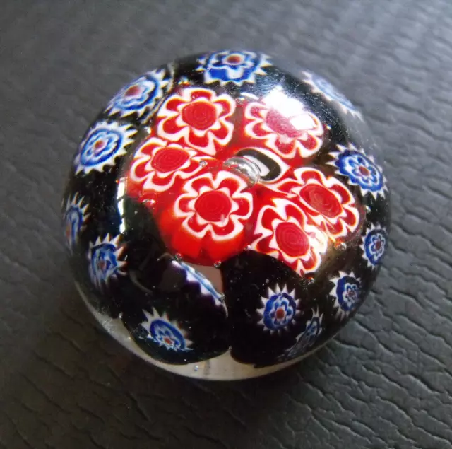 Murano - Millefiori - Paperweight - mit Etikette 2