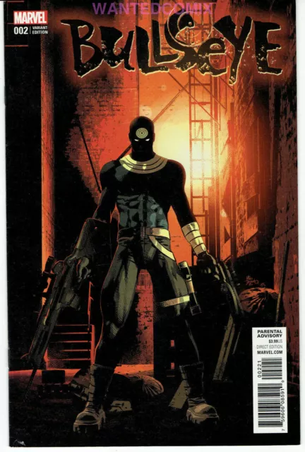 Bullseye #2 (Of 5)  Mike Deodato 1:25 Variant Cover Daredevil Marvel Comic Book