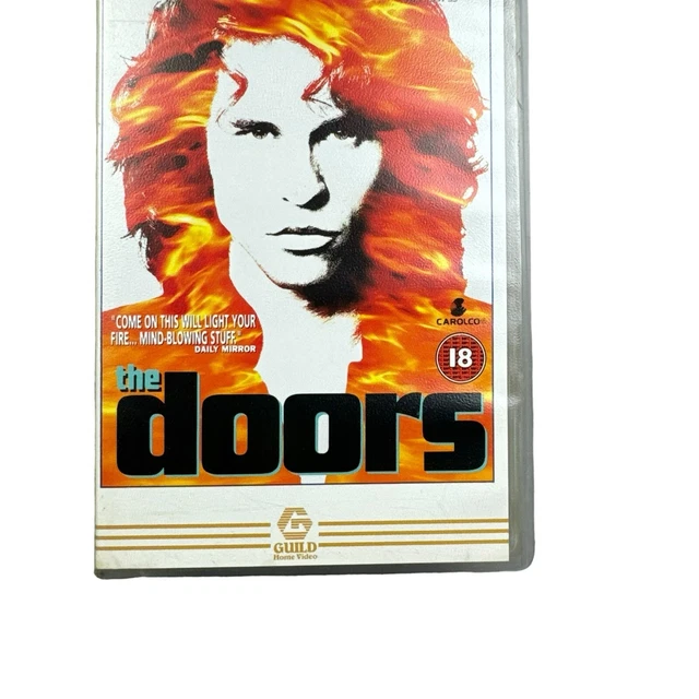 THE DOOR VIDEO VHS Film Val Kilmer Biography Film Movie Cert 18 VHS ...