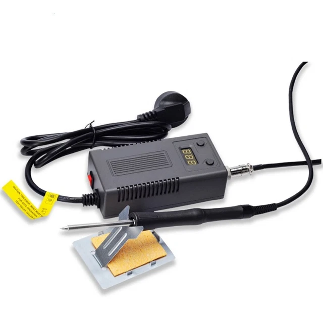 Mini Digital Soldering Station with Adjustable Temperature Controlled LED