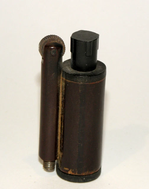 1940'S WW2 BRITISH Staines art deco Bakelite utility UL pocket petrol