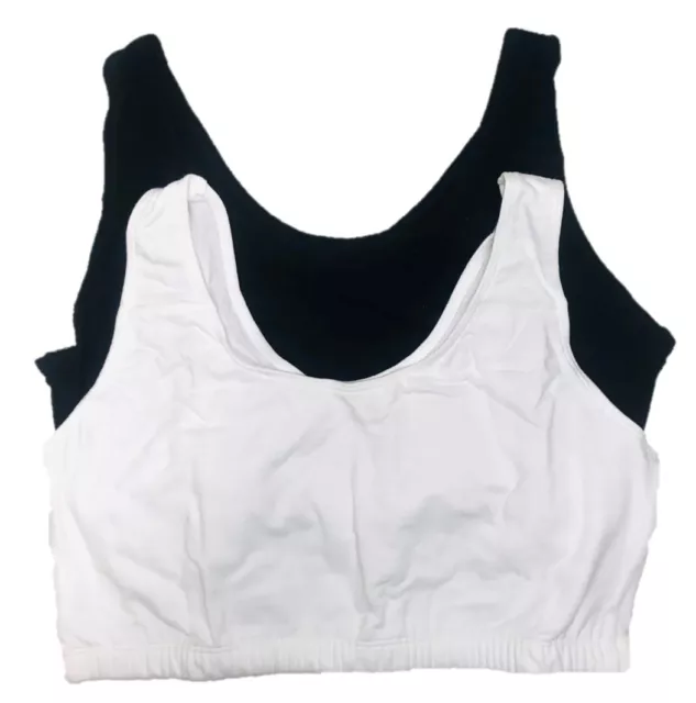 LOT 2 packs Zone Pro ladies bras total comfort tank style sports 4