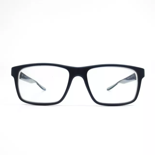 Nike Eyeglasses Frames 7101 400 Matte Navy Blue Square Full Rim 53-15-140