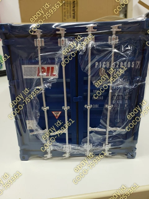 Pil Pacific International Lines 1 20 20ft Shipping Container Model Abs