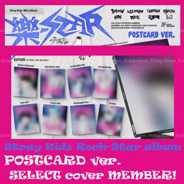 Stray Kids - ROCK-STAR (POSTCARD Ver.) - CD