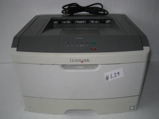 Lexmark E260dn Workgroup Laser Printer w/ Toner [Count: 48K] (WORKS GREAT) #L29