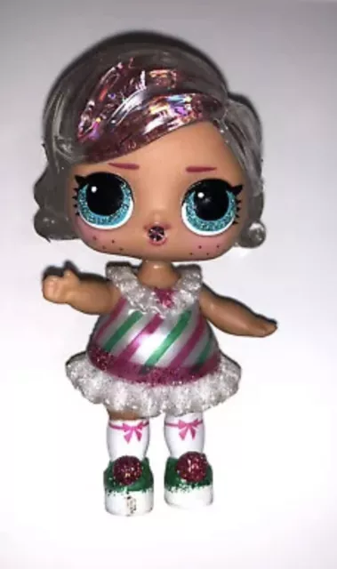 LOL Surprise Doll DREAMIN’ B.B Winter Disco Glitter Globe MGA Complete 3