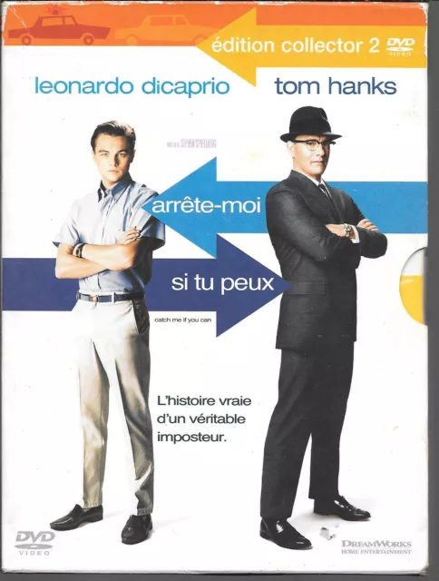 2 Dvd Zone 2 Collector Digipack--Arrete Moi Si Tu Peux--Dicaprio/Hanks/Spielberg