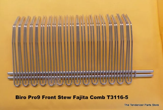 Biro Pro-9 Front Stew Fajita Cutter Wire Combs T3116-5