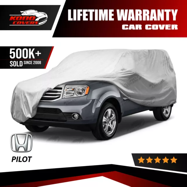 Fits Honda Pilot 5 Layer Car Cover Fitted Water Proof In Out door Rain Snow Dust